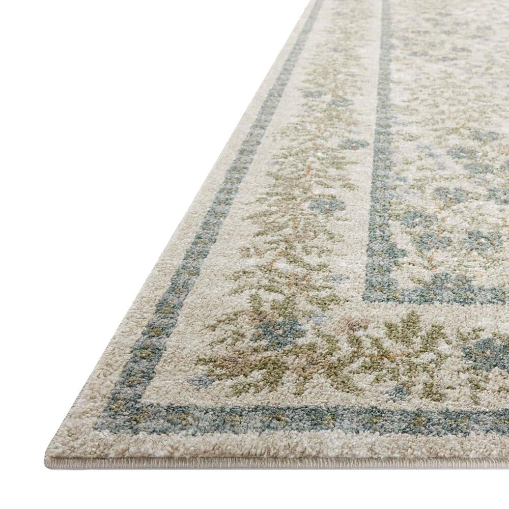 Rifle Paper Co Laurel Wildwood Garden 2&#39;8&quot; x 4&#39; Cream Area Rug, , large