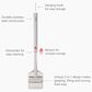 Joseph Joseph GrillOut BBQ Turner Tongs with Retractable Head in Stainless Steel, , large