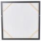 Maple and Jade 40" x 40" Framed Wall Art in Gold, Silver and White, , large