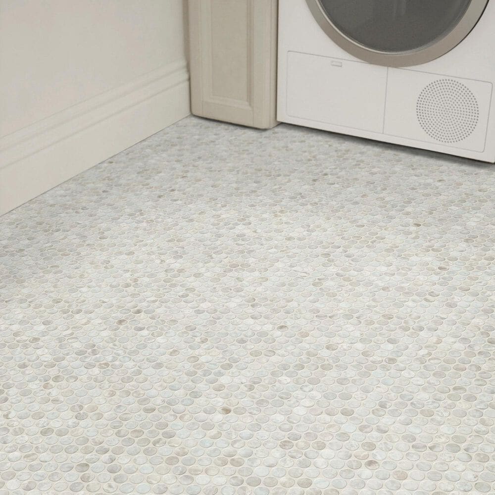 Shaw Embrace Olive Wash 10.63" x 11.88" Glass Mosaic Sheet, , large