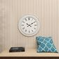 Maple and Jade 22" Wall Clock in White, , large