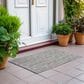 Dalyn Rug Company Laidley 1"8" x 2"6" Taupe Indoor/Outdoor Area Rug, , large