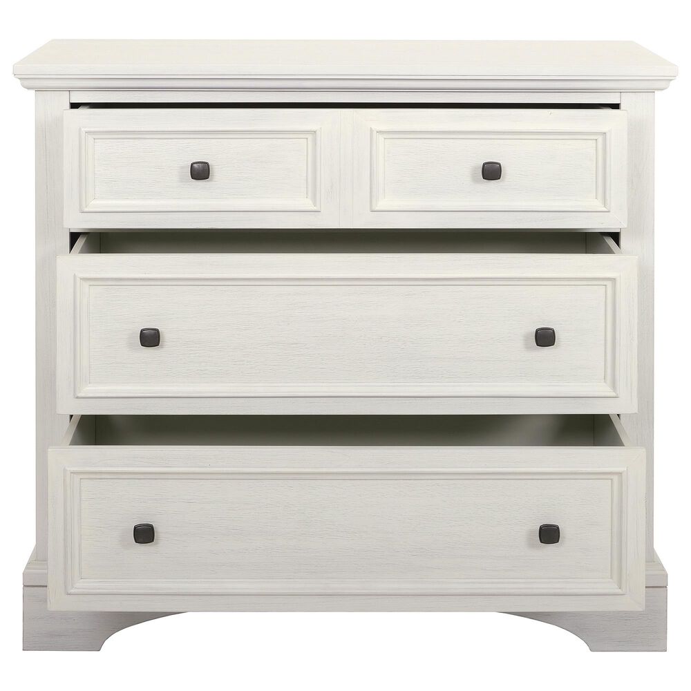 Valor Living Farmhouse Basics 3-Drawer Chest in Rustic White, , large