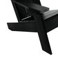 Highwood USA 2 Italica Modern Adirondack Chairs  in Black , , large