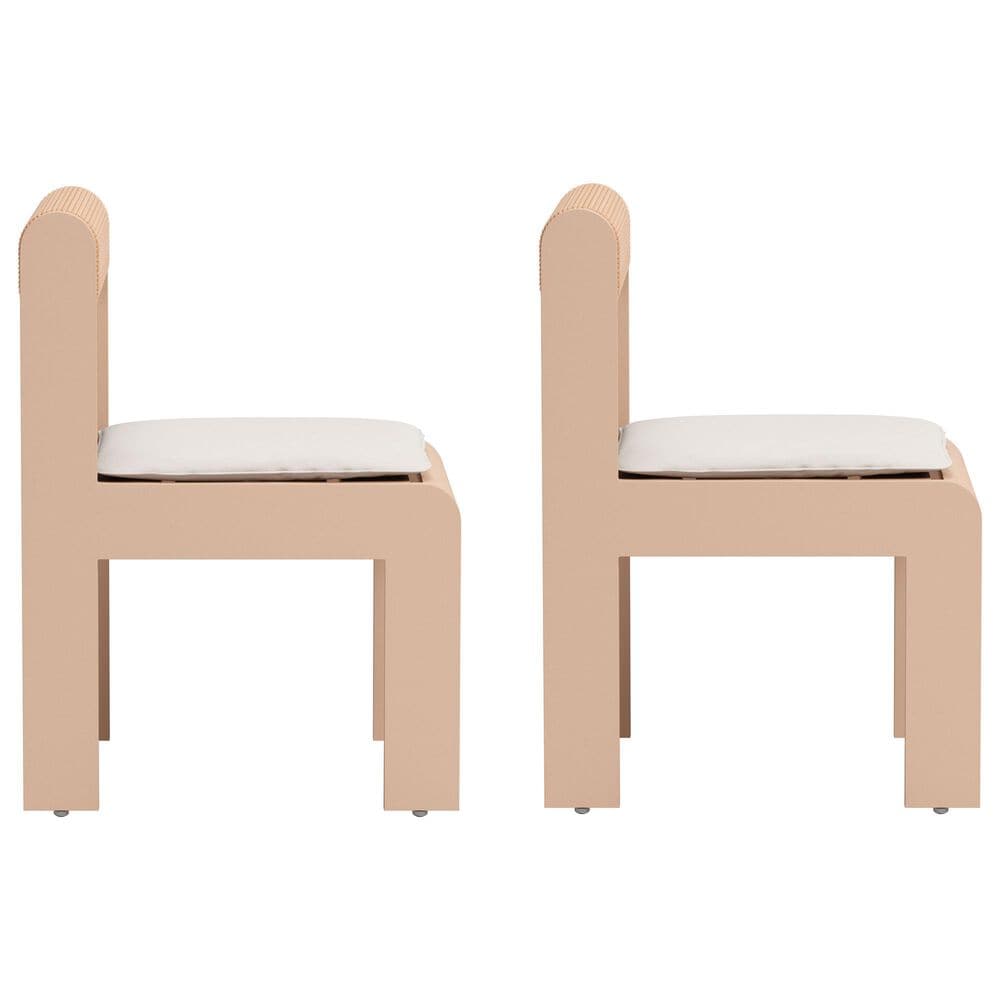 Zuo Modern Island Side Chair in White &#40;Set of 2&#41;, , large
