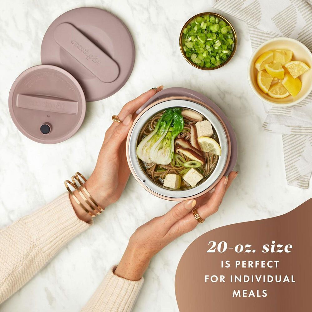 Crock-Pot 20-Crock-Pot Lunch Crock Food Warmer in Sphinx Pink, , large