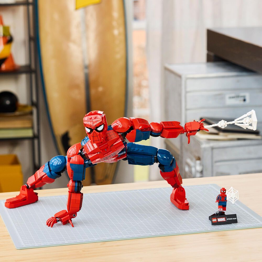 LEGO Spider-Man Hero Figure Building Set, , large