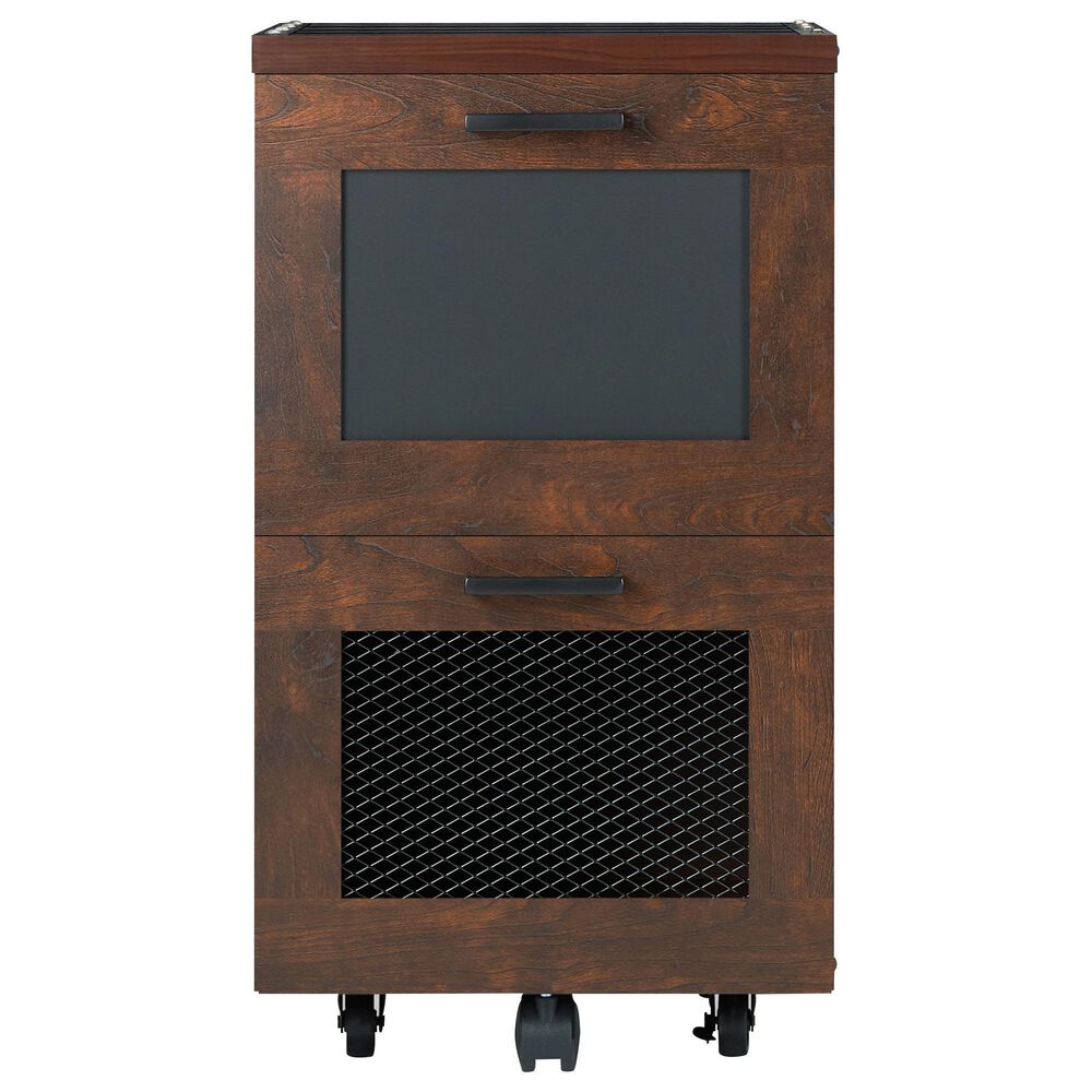 Furniture of America Bray File Cabinet in Vintage Walnut, , large
