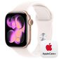Apple Watch Series 11 (GPS) 42mm Aluminum Case with Light Blush Sport Band - M/L in Rose Gold and 2-Year AppleCare+, , large