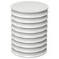 Steve Silver Griffin End Table in White, , large