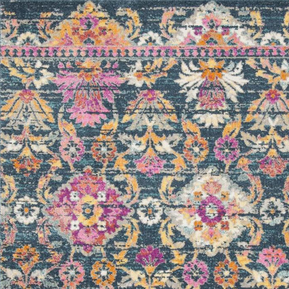 Safavieh Madison MAD130C 4&#39; x 6&#39; Blue and Fuchsia Area Rug, , large