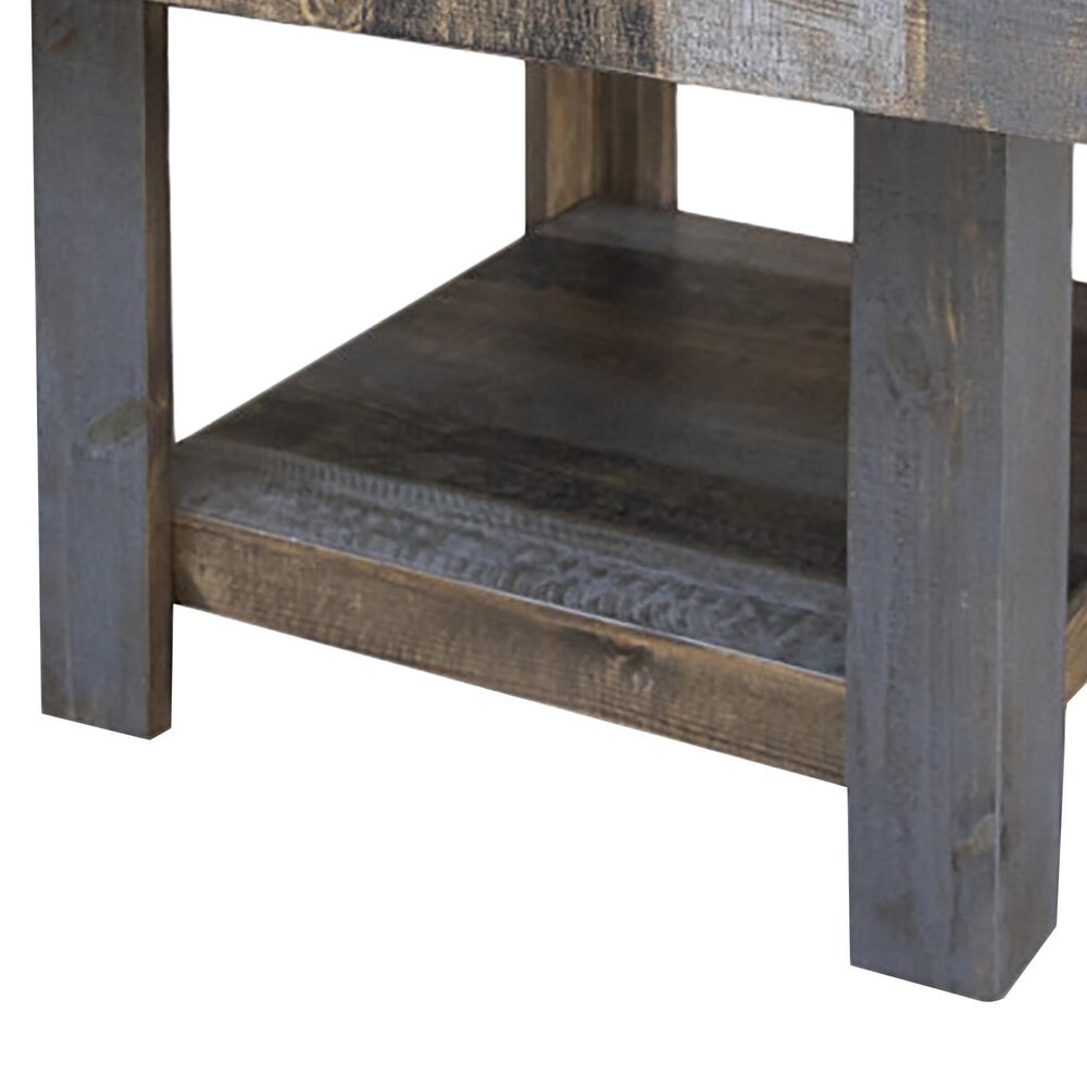 Fallridge Loft Square Dining Table in Gray and Brown - Table Only | NFM