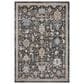 Loloi II Odette 5"3" Round Charcoal and Multicolor Area Rug, , large