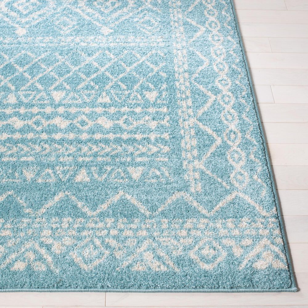 Safavieh Tulum 2&#39; x 9&#39; Turquoise  Runner, , large