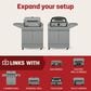 TYTUS Emberwood Grill Cart in Gunmetal Gray, , large