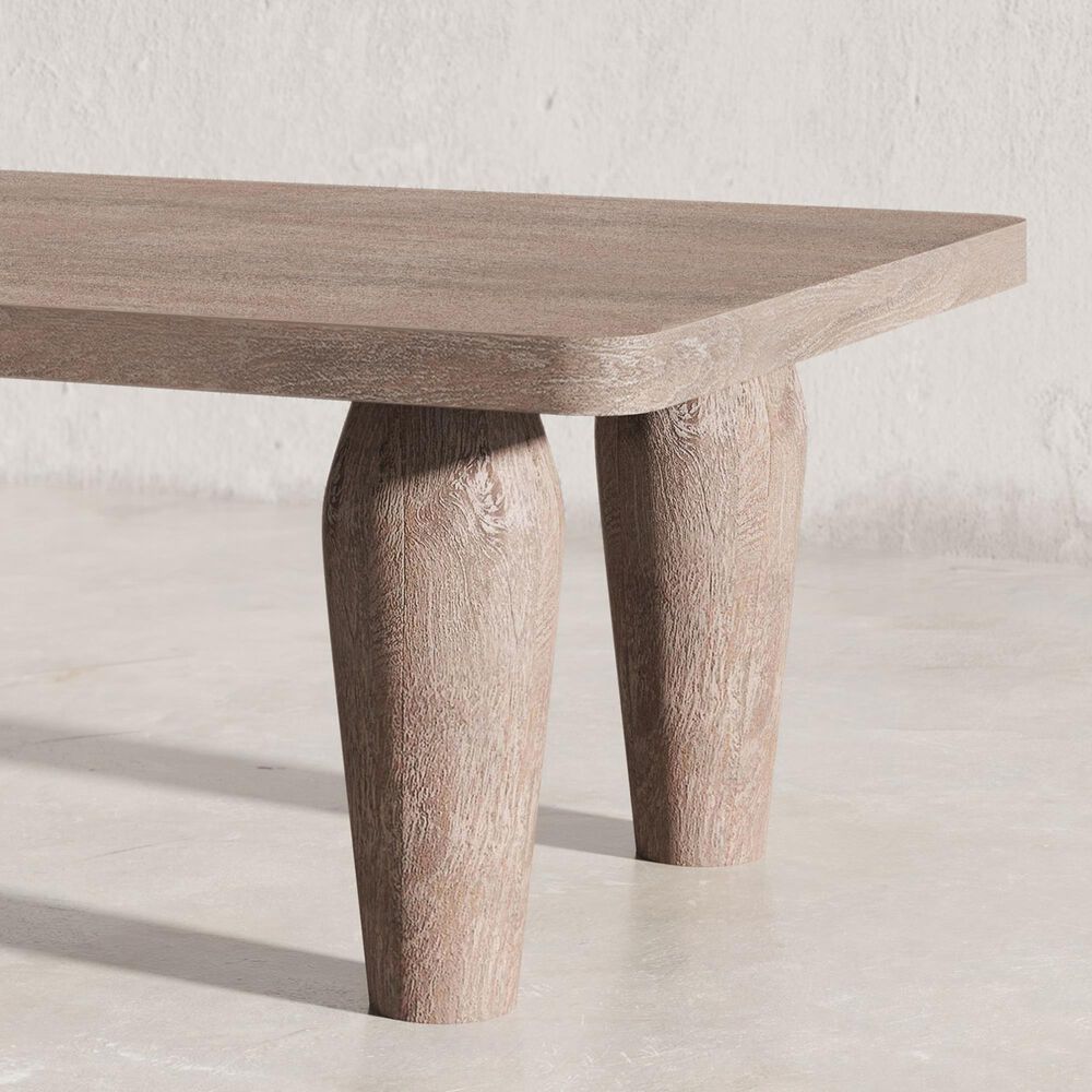 Waltham Origins Rectangular Cocktail Table in Washed Sand, , large