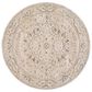 Surya Brunswick 5"3" Round Taupe, Light Beige, Dusty Sage, Gray, Olive and Deep Teal Area Rug, , large