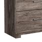 Ashley Ralinksi 4 Drawer Chest in Gray, , large