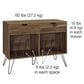 DHP Turntable Stand with Drawers in Walnut, , large