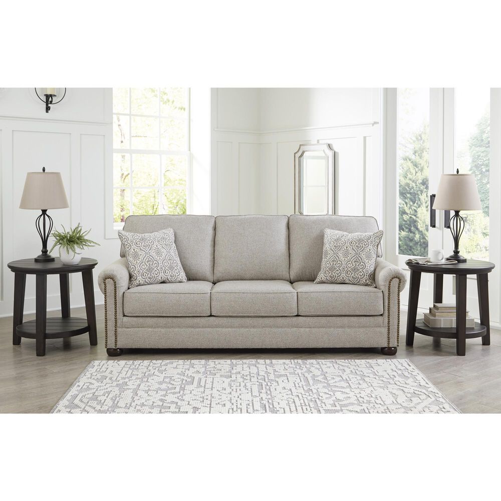 Ashley Gaelon Queen Sleeper Sofa in Dune Velvet, , large