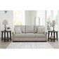 Ashley Gaelon Queen Sleeper Sofa in Dune Velvet, , large