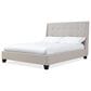Urban Home Madera King-Size Upholstered Platform Bed in Putty (2026), , large