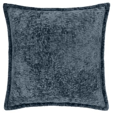 Chanasaya 20" Square Textured Shimmer Throw Pillow in Blue, , large