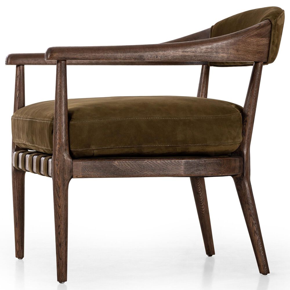 Four Hands Dane Accent Chair in Cottswald Moss Nubuck, , large