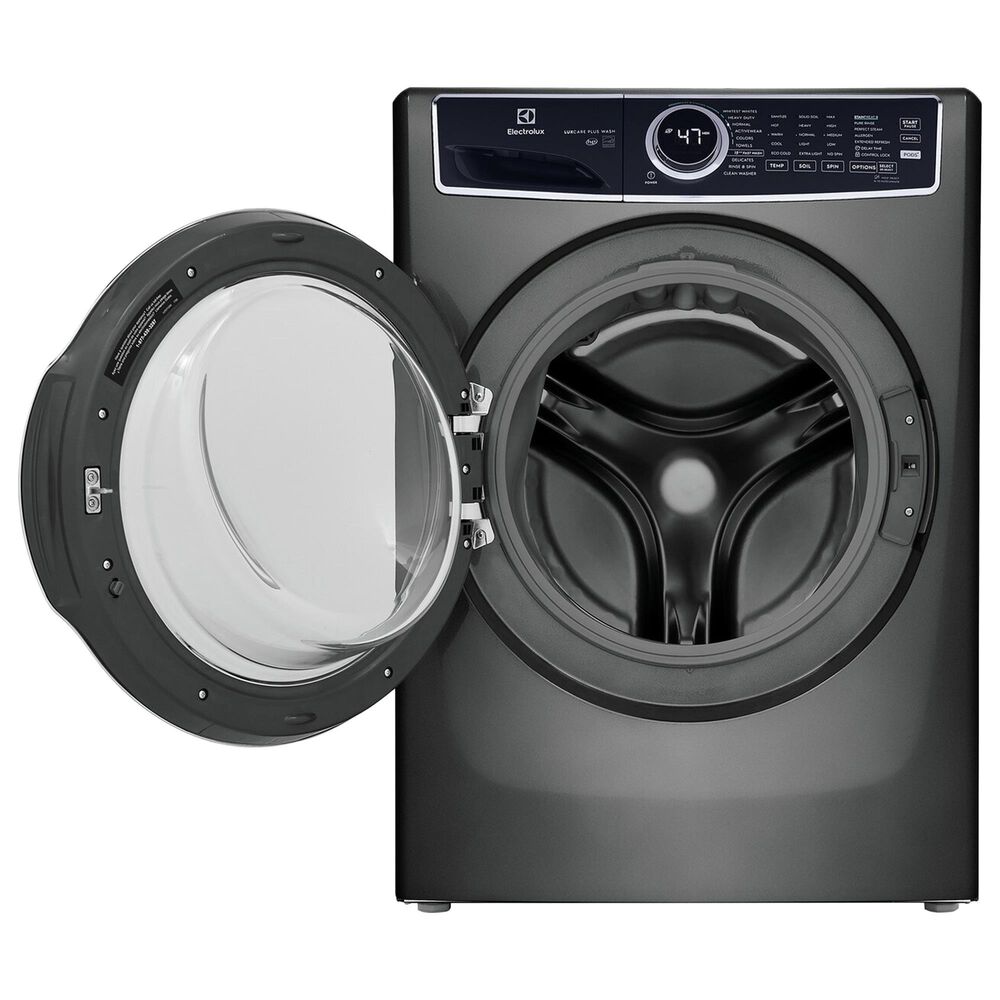 Electrolux 4.5 Cu. Ft. Front Load Washer and 8 Cu. Ft. Gas Dryer Laundry Pair in Titanium, , large