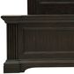 Nicolette Home Caldwell 3 Piece King Panel Bedroom Set in Deep Brown, , large