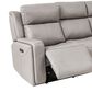 Blue River Claude Power Reclining Sofa in Light Gray, , large