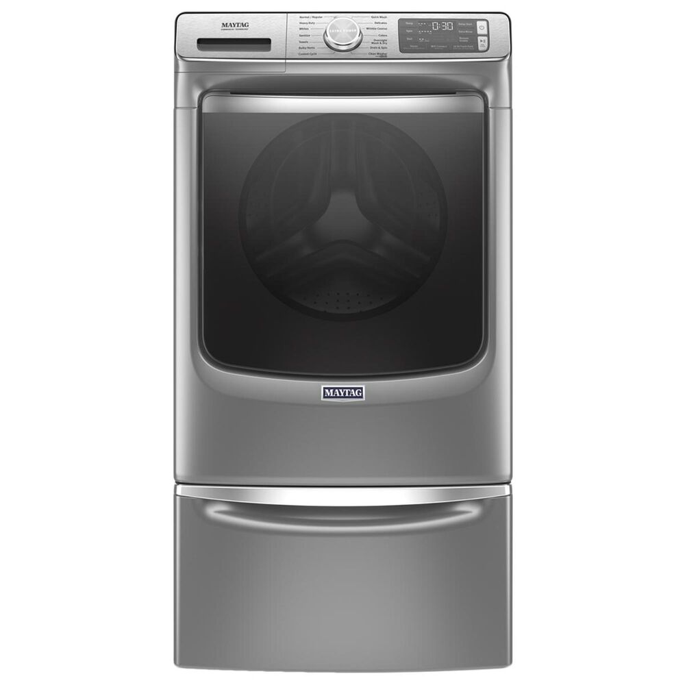 Maytag 5.0 Cu. Ft. Front Load Washer with Steam in Metallic Slate, , large