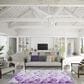 Dalyn Rug Company Seabreeze Geometric 5" x 7"6" Violet Area Rug, , large