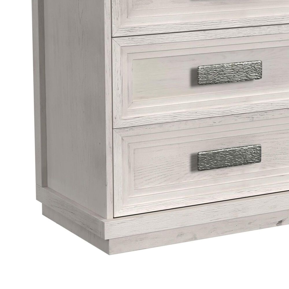 Mayberry Hill Avalanche 3-Drawer Nightstand in Antique White, , large
