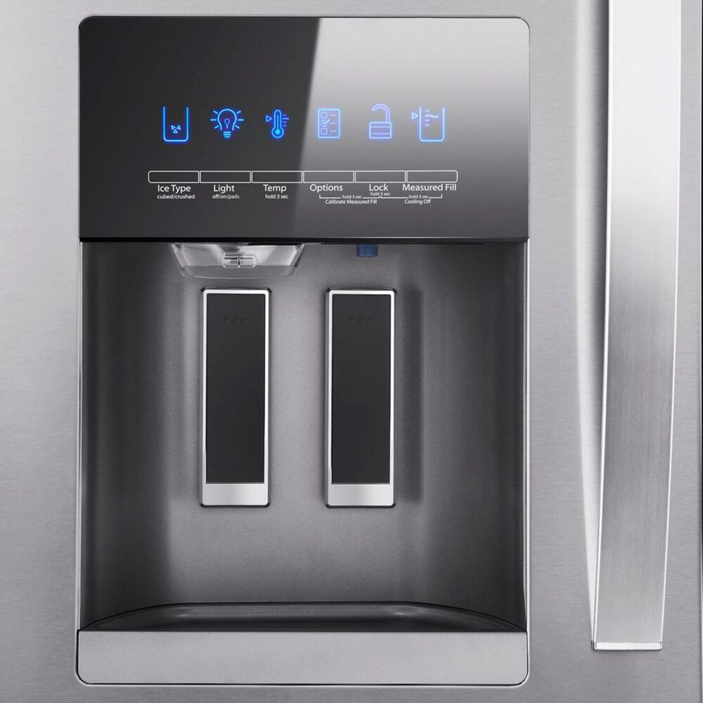 Whirlpool 25 Cu. Ft. 36&quot; Wide French Door Refrigerator in Stainless Steel, , large