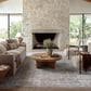 Amber Lewis x Loloi Alie 11"6" x 15"7" Charcoal and Dove Area Rug, , large
