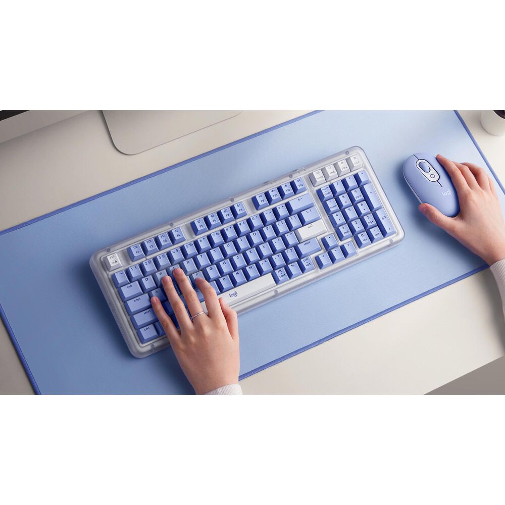 Logitech Alto Keys K98M Wireless Mechanical Keyboard in Lilac, , large