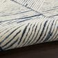 Nourison Colorado 3"9" x 5"9" White and Blue Area Rug, , large