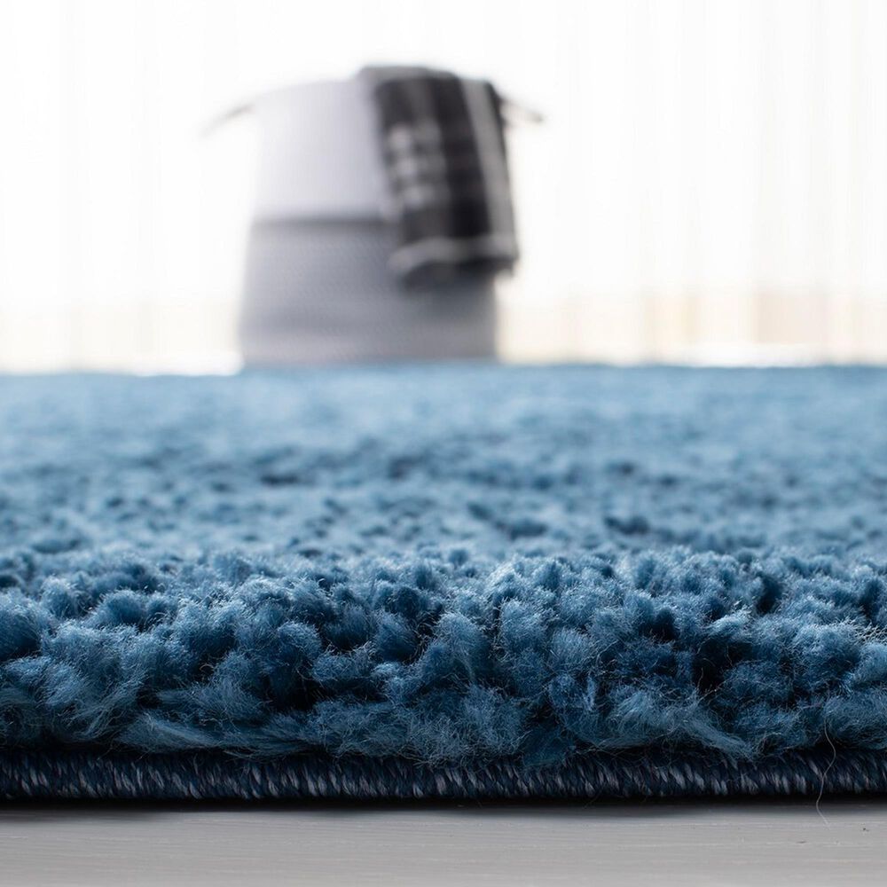 Safavieh August Shag AUG900N 8&#39; x 10&#39; Navy Area Rug, , large