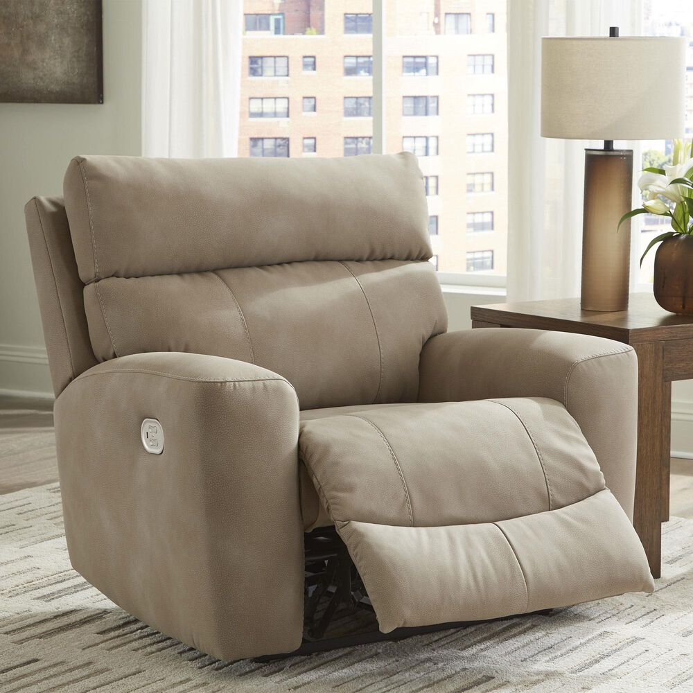Ashley Next-Gen Durapella Power Recliner in Sand, , large