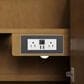 James Martin Hudson 48" Single Bathroom Vanity in Honey Oak with 3 cm Parisien Bleu Silestone Top, Rectangular Sink and FreePower Wireless Charger, , large