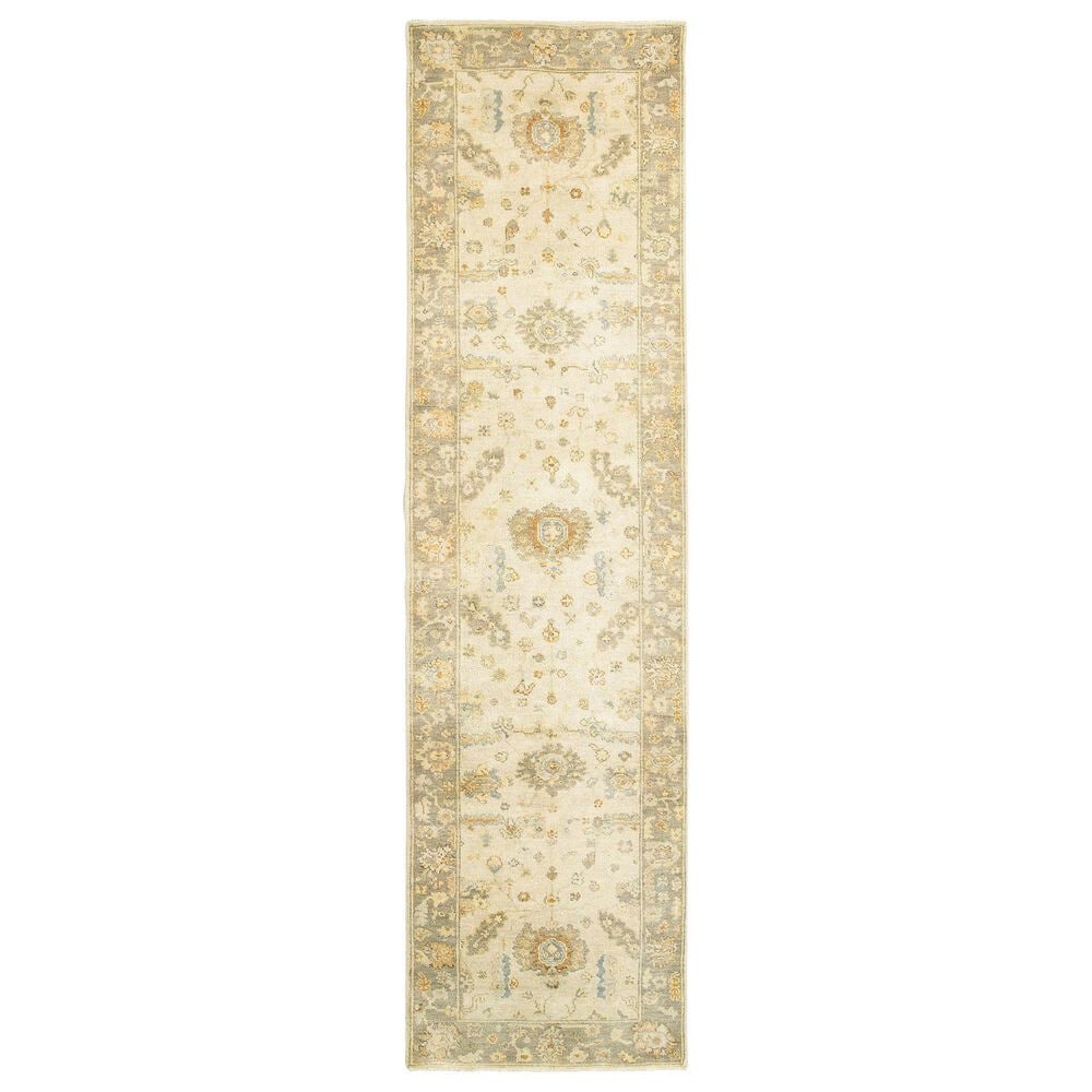 Oriental Weavers Palace 10307 Beige and Grey 2"6" x 10" Runner, , large