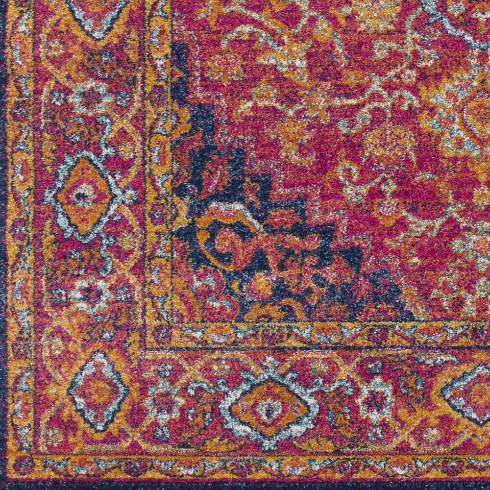 Surya Harput HAP-1009 3&#39;10&quot; x 5&#39;7&quot; Garnet, Blue and Saffron Area Rug, , large