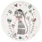 Safavieh Carousel CRK187 6"7" Round Ivory and Pink Kids  Area Rug, , large