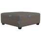 Hartsfield Livingston 45" Square Cocktail Ottoman in Slate, , large