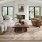 Amber Lewis x Loloi Georgie 3"9" x 5"6" Ocean and Sand Area Rug, , large