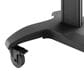 Kanto TV Rolling Stand with Adjustable Shelf and Built-In Handles for 55" - 100" TVs in Black, , large