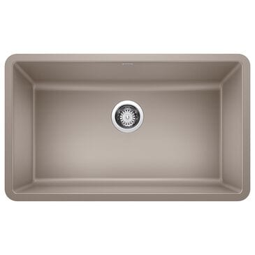 Blanco Precis 30" Single Bowl Kitchen Sinks in Truffle, , large