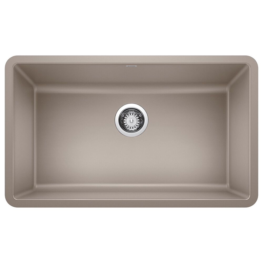 Blanco Precis 30" Single Bowl Kitchen Sink in Truffle, , large