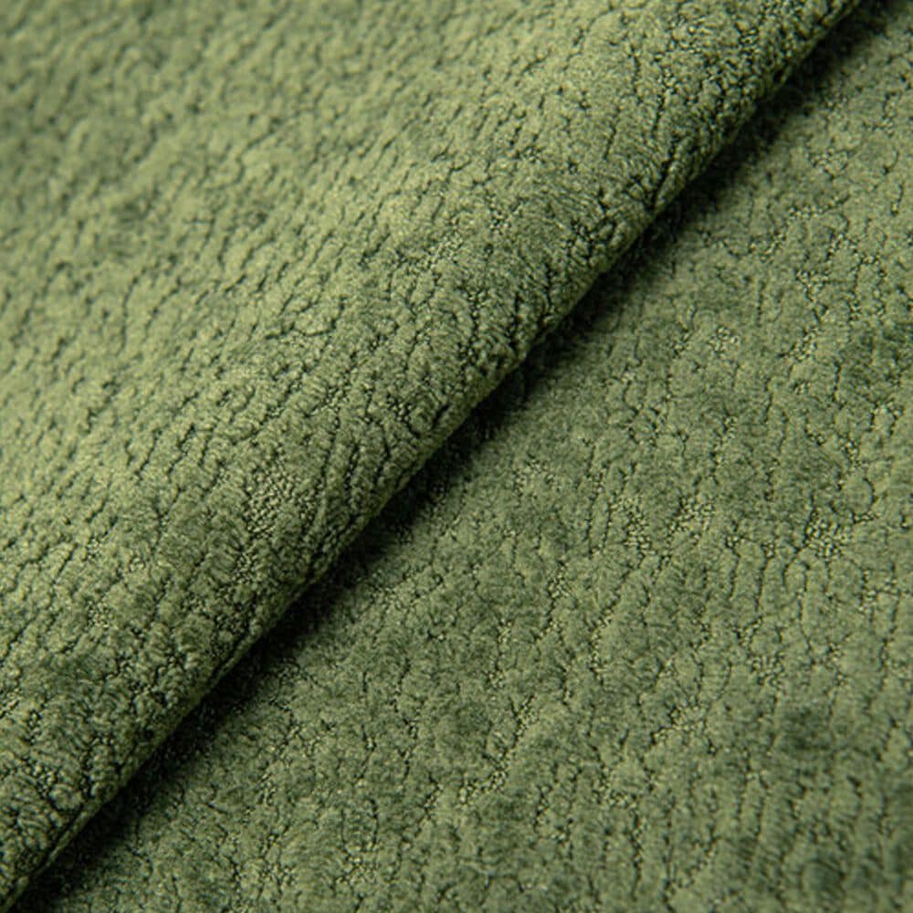 Jennifer Taylor Home Louie Alpine 36.5" Medium Sherpa Dog Sofa Bed in Moss Green, , large